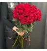 25 красных эквадорских роз в букете