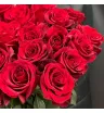 25 красных эквадорских роз в букете