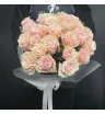 25 розовых роз Эквадор в букете
