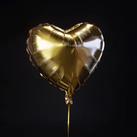Шар &laquo;Золотое сердце&raquo; от интернет-магазина «Игнолия» в Люберцах